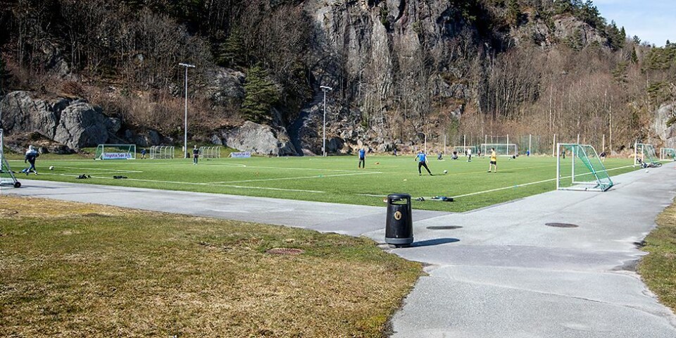 Temperaturene stiger og folk koser seg utendørs