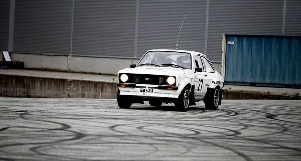 Kjører sommerrally (NM Runde) i Grimstad