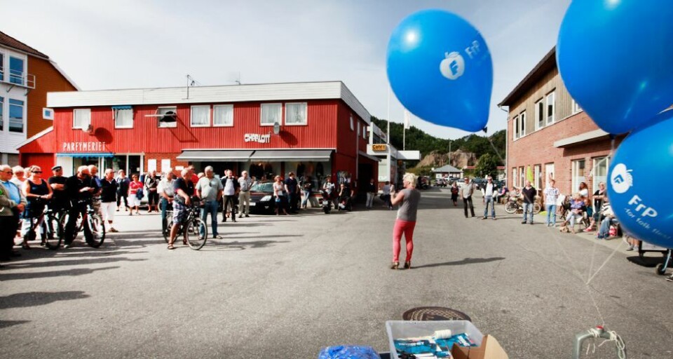 Mange ville snakke med Frp dronninga