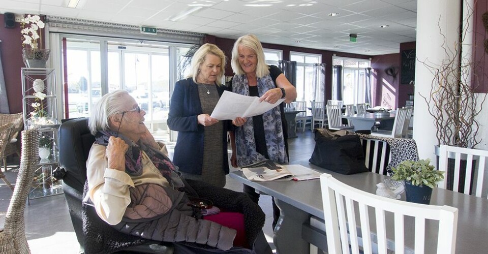 Får skryt av eldreministeren