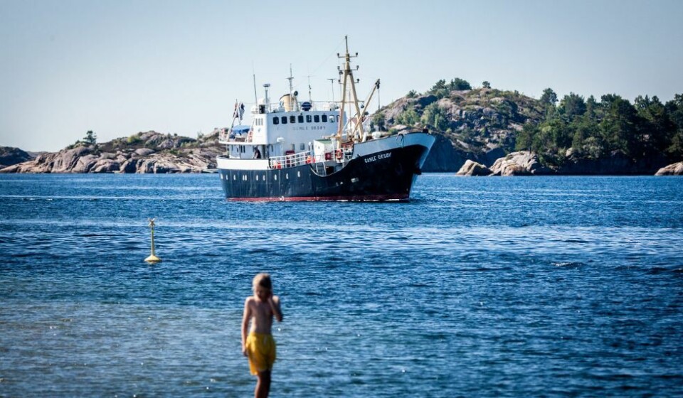«Gamle Oksøy» seiler mellom Kristiansand og Høllen også denne sommeren