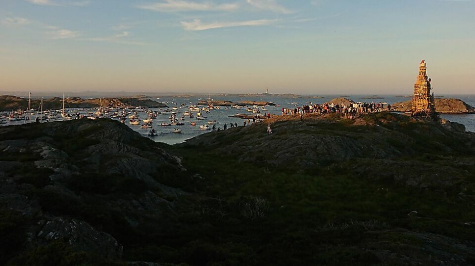 Folkefest på Flekkerøy