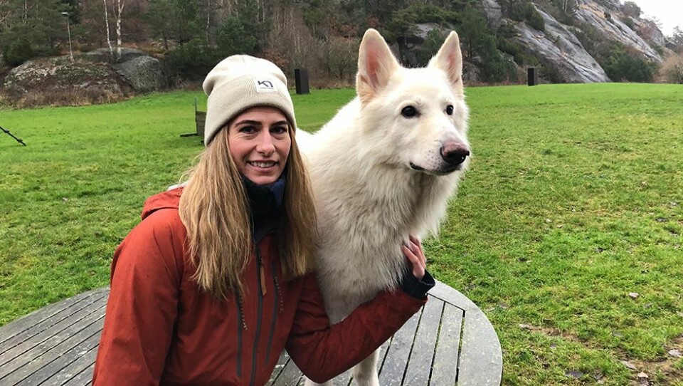 Flekkerøy-jente og hunden Bajas klar for NRK Super-serien «Stjernestøv»