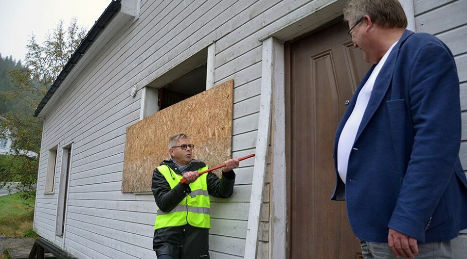 Åpnet anleggsarbeidet på gang- og sykkelstien i Kilen