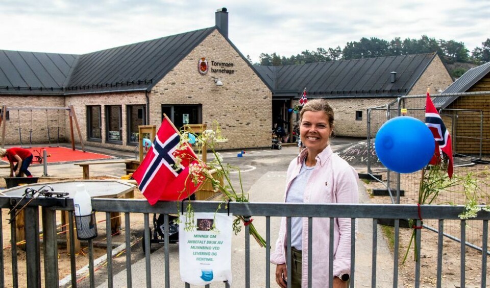 - Hurra for nytt uteområde
