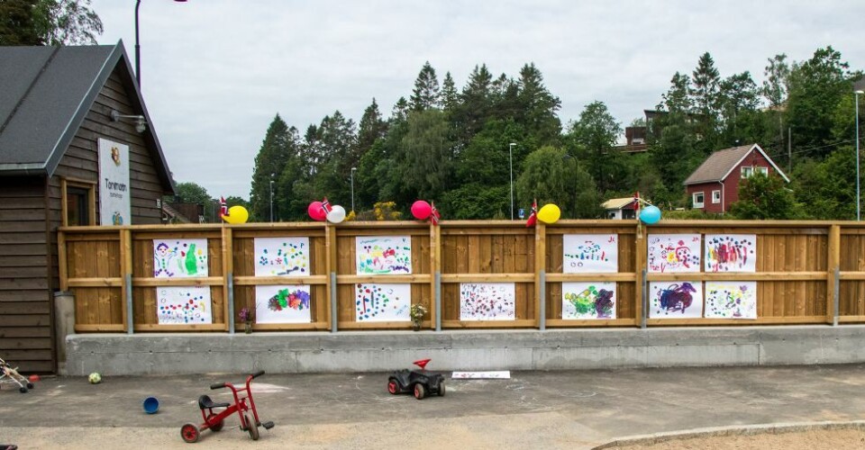 - Hurra for nytt uteområde