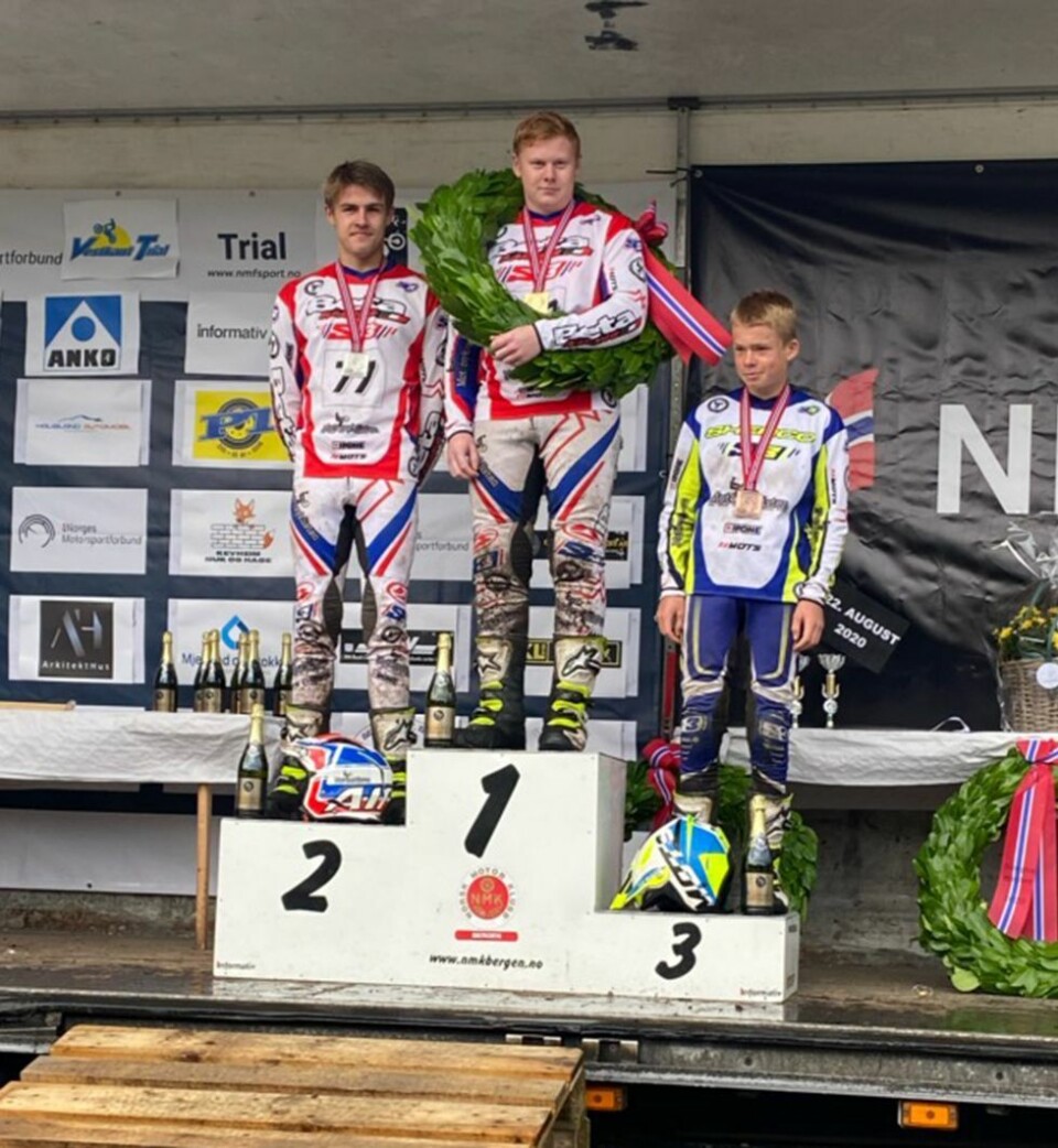 Arne (17) kjørte inn til NM-gull