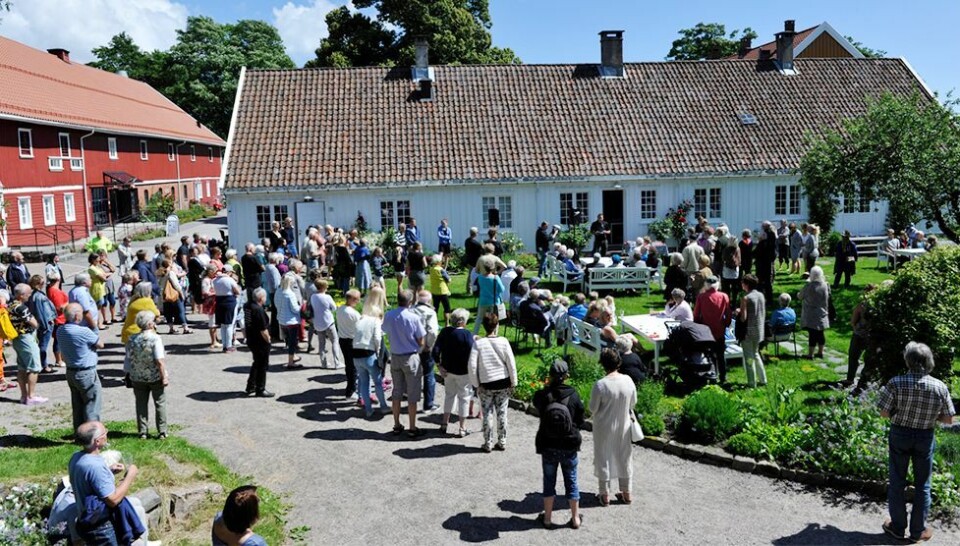 Sommerutstillingene på Søgne gamle prestegård