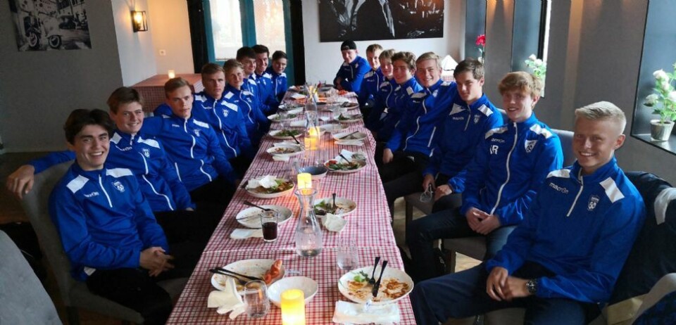 Søgne-juniorene vant mot Arendal-juniorene i serien