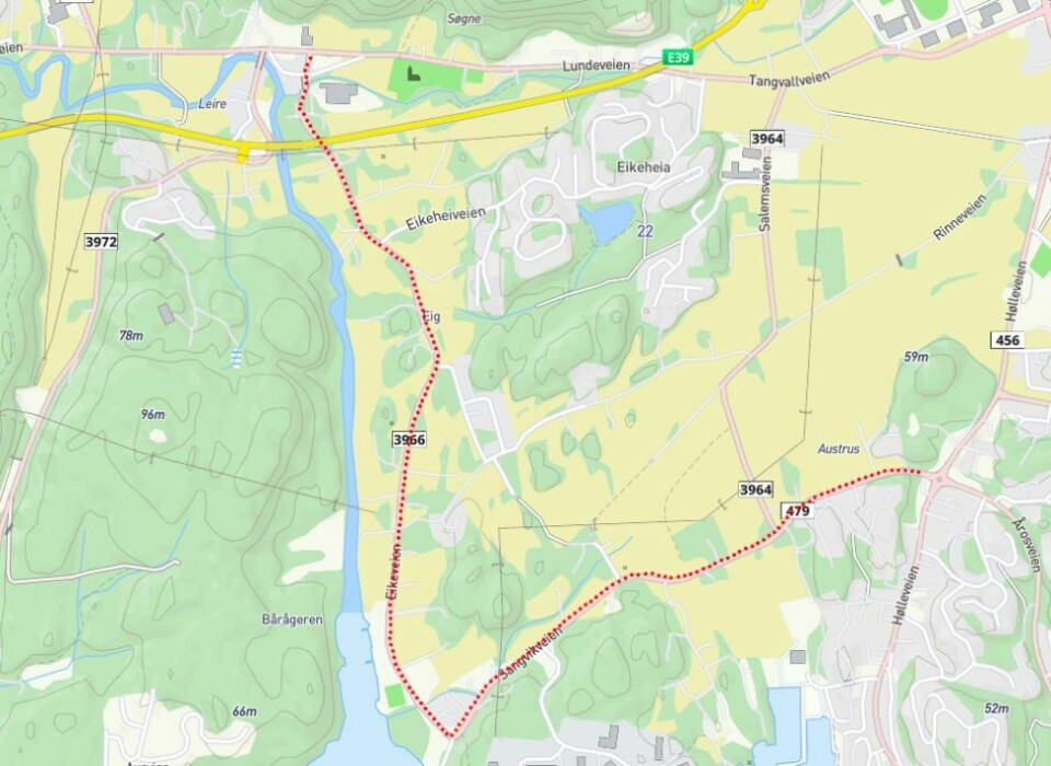 Nye forkjørsveier i Søgne
