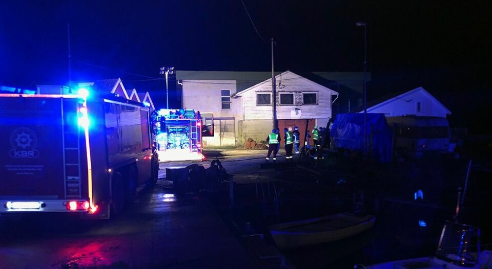 Branntilløp i bygning på Vragesløyfen på Flekkerøy