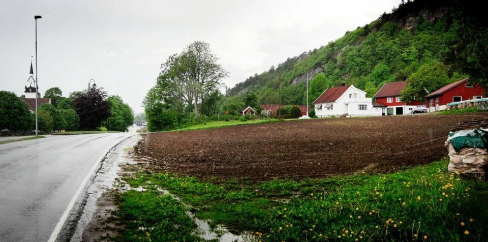 Utvider parkeringen ved hovedkirken