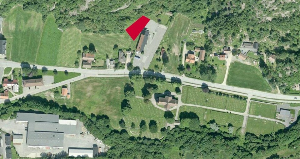 Utvider parkeringen ved hovedkirken