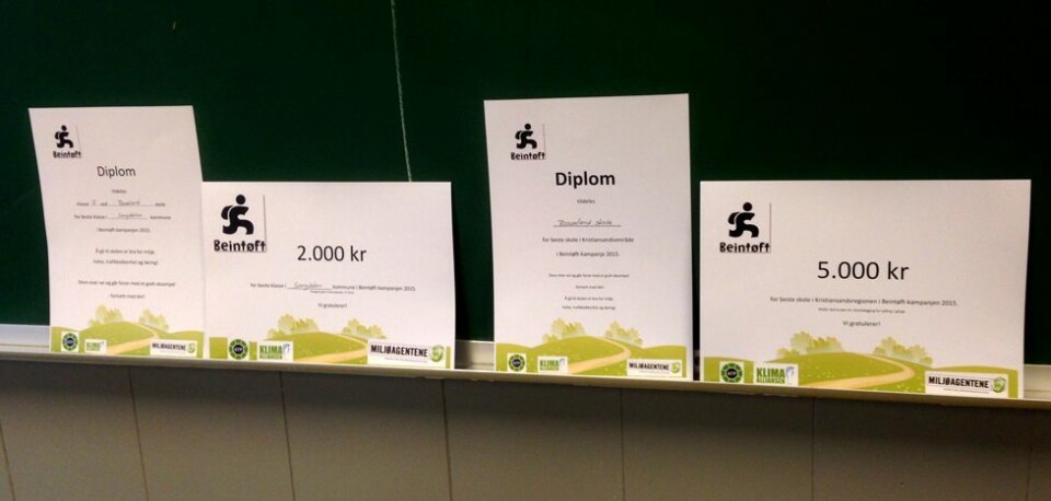Premie til Rosseland skole i Beintøft