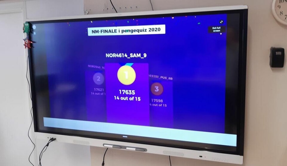 Vant NM i Pengequiz 2020
