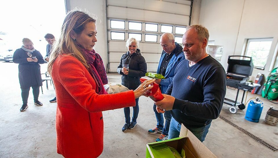 - Jeg har spurt om vi kan ha en dag i uken vi ikke snakker om poteter