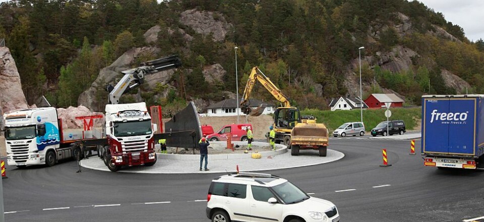 Monteringen av «Sol» har startet