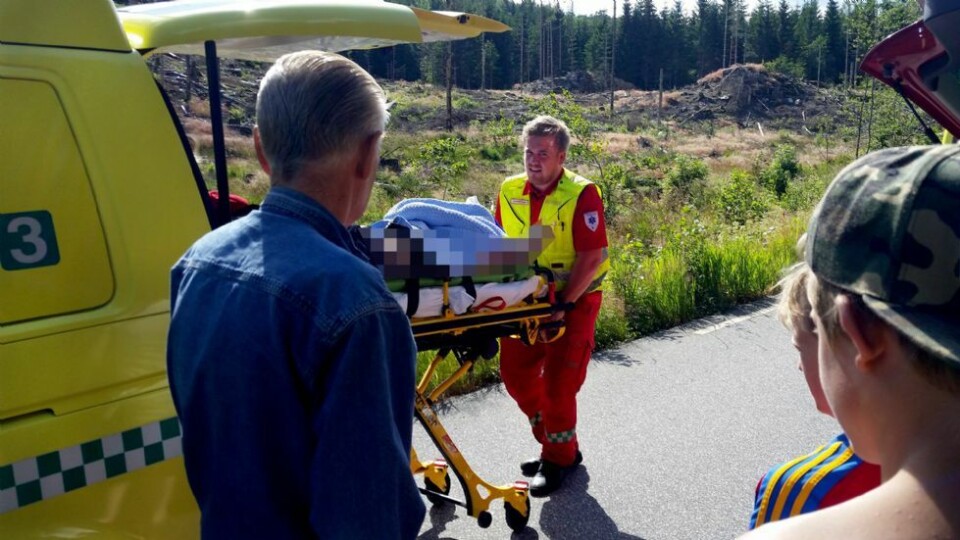 Trafikkulykke i Songdalen