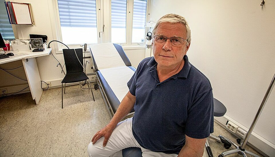 En person innlagt på sykehus med alvorlig sykdom etter flåttbitt