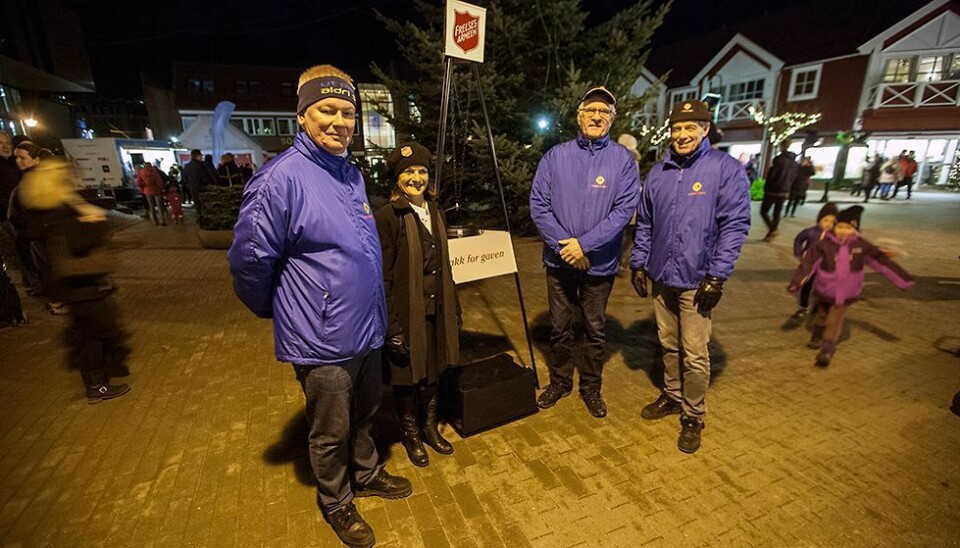 Knallstart for Frelsesarmeens julegryte