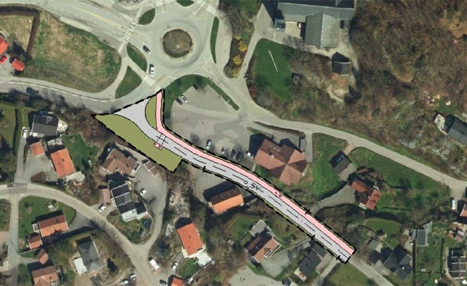 «Informasjon om arbeider i Mæbøveien»