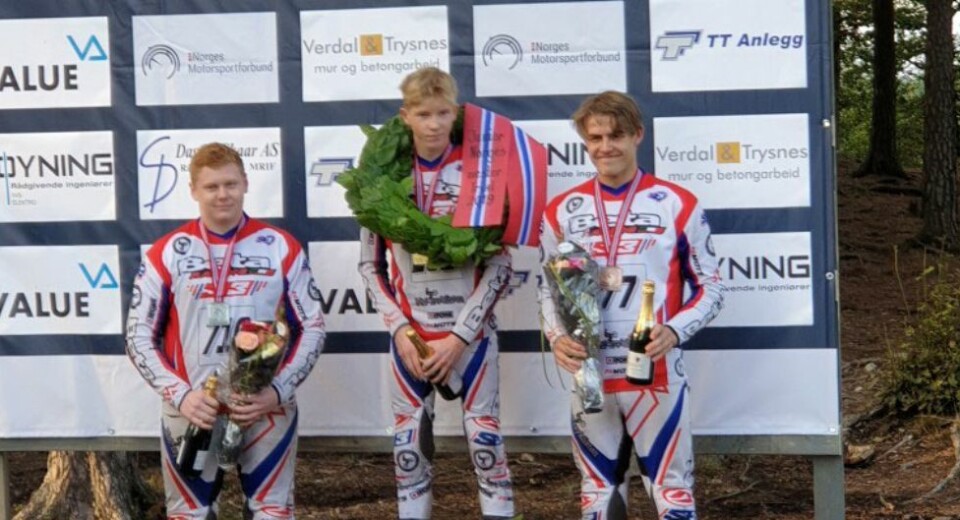 Sølv til Arne i junior-NM
