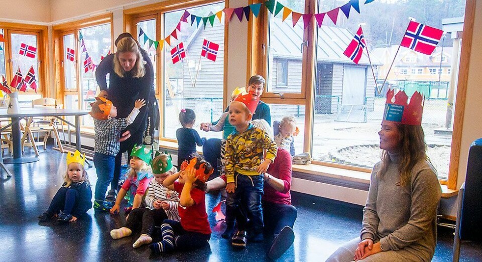 - Før var det bare sand her