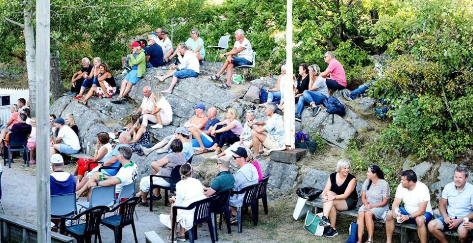 Konsert på Borøya onsdag kveld