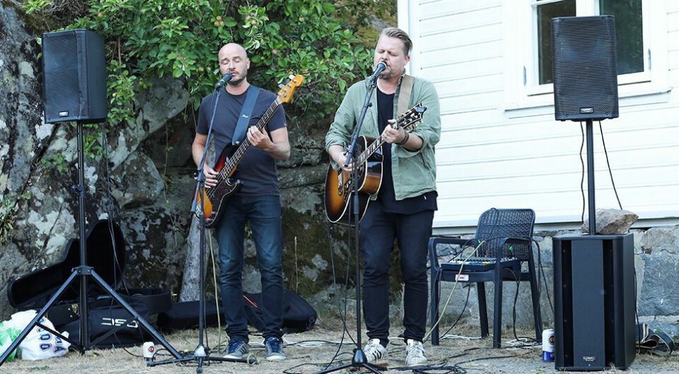 Konsert på Borøya onsdag kveld
