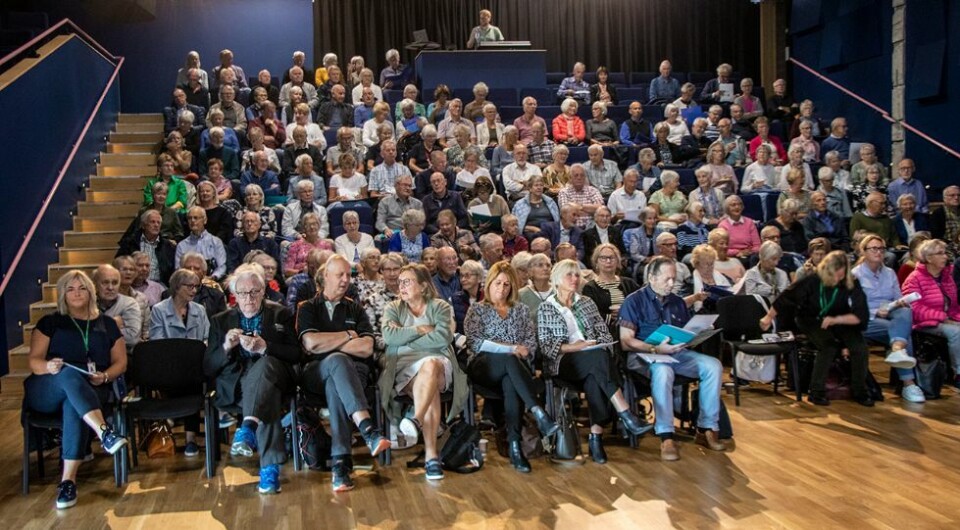 Fylte Sygna kultursenter med 78-åringer