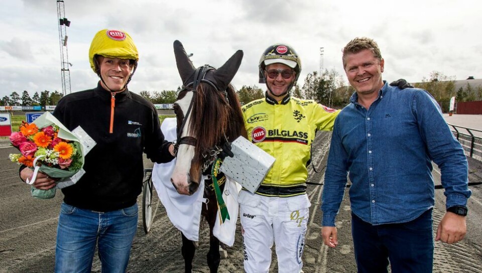 Dramatikk da Finsland-hesten vant V75