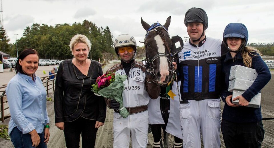 Dramatikk da Finsland-hesten vant V75