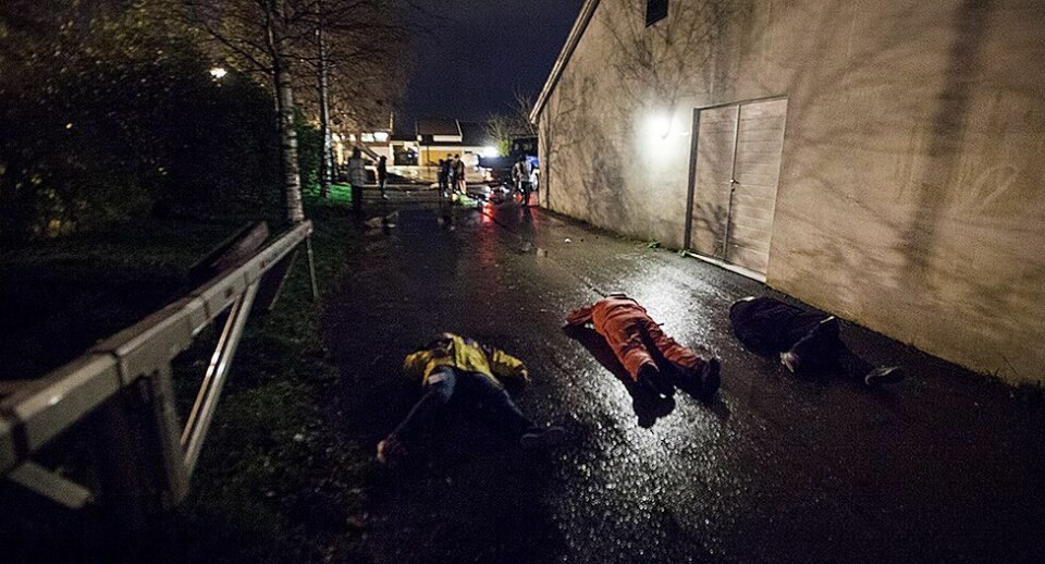 Storøvelse på Tangvall skole