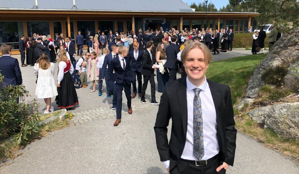 800 konfirmasjonsgjester i Flekkerøyhallen