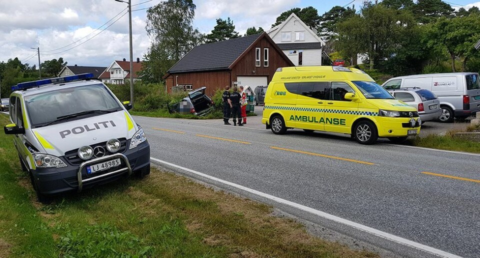Biluhell på Langenesveien