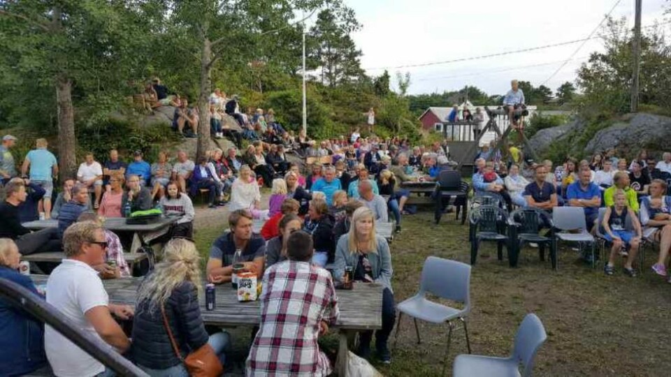 Stemning på Borøya
