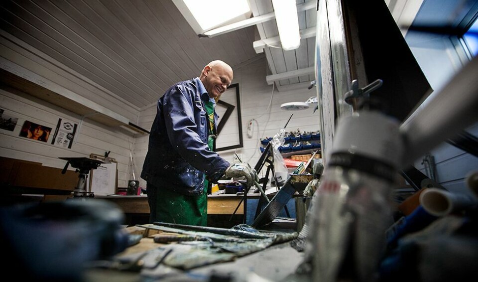 Fant frem penslene igjen etter 25 år