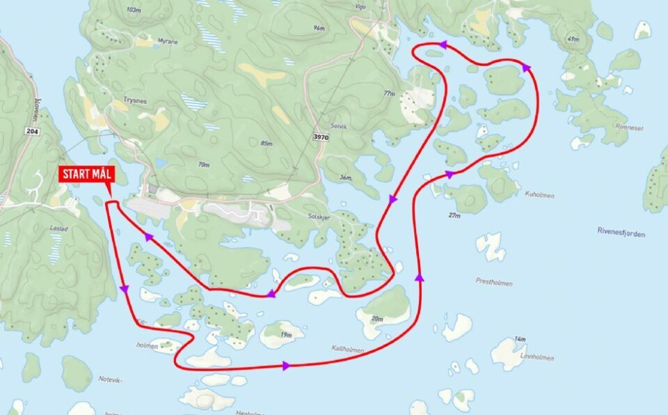Meld deg på Trysnes Brygge Sjekterace 2019 nå