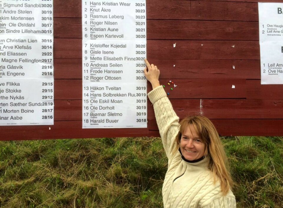 10-årige Caroline klar for nok en finale