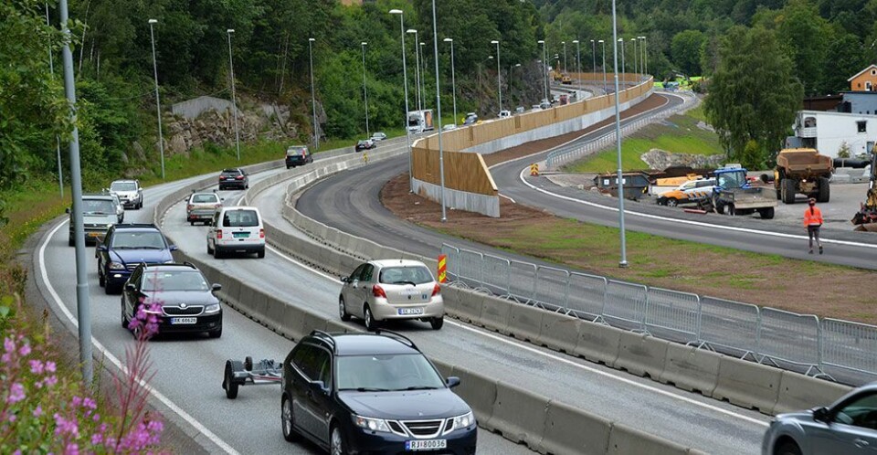 Trafikkomlegging E39