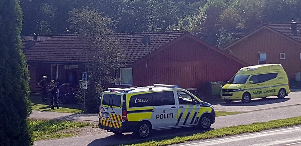 Væpnet politiaksjon ved Lunde i Søgne fredag ettermiddag