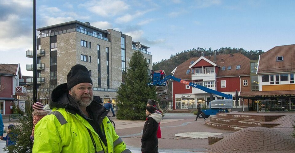 Stjerna på plass
