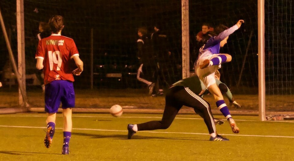 - Sliter litt med vaflene