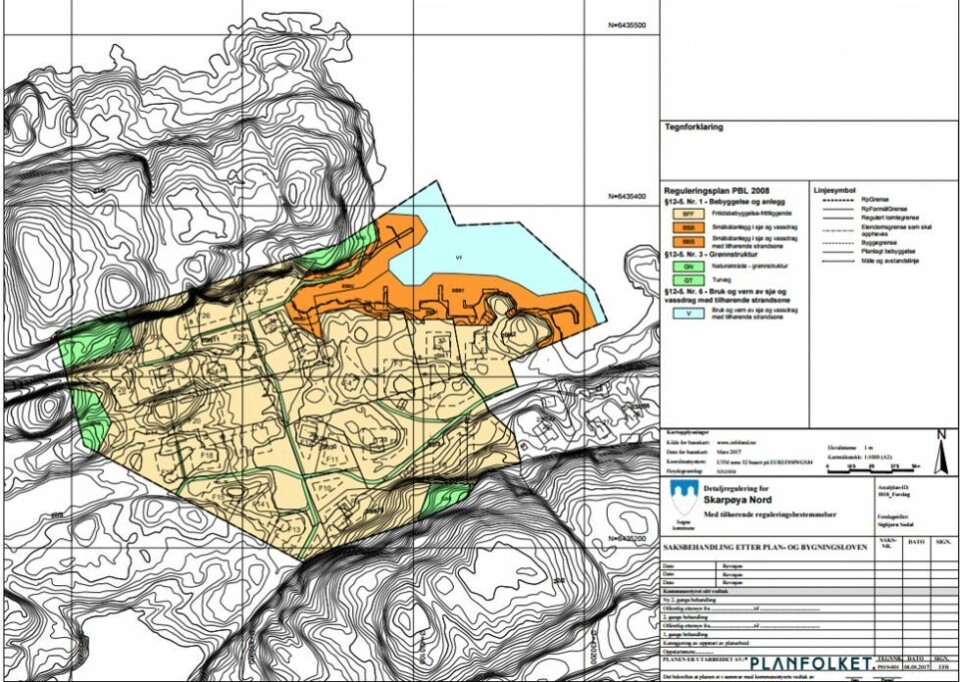 Vil bygge 19 nye hytter på Skarpøya