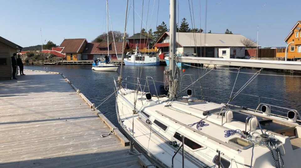 Sjøspeidere fra Flekkerøy hjem med nyinnkjøpt seilbåt fra Bømlo
