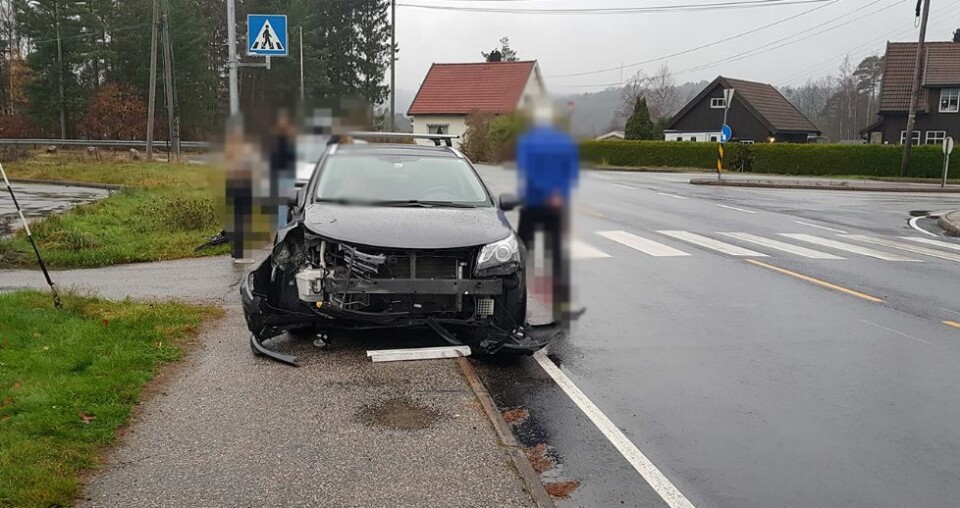 Sammenstøt på Langenesveien
