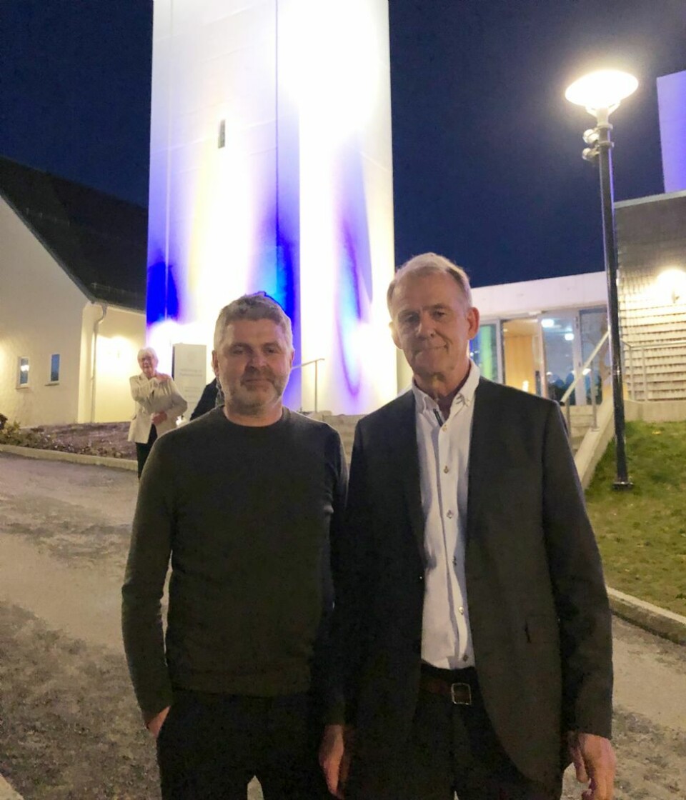 Stor giverglede på Flekkerøy