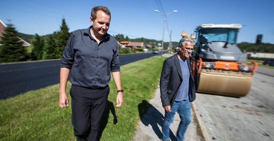 - Nå skal Hølleveien landes