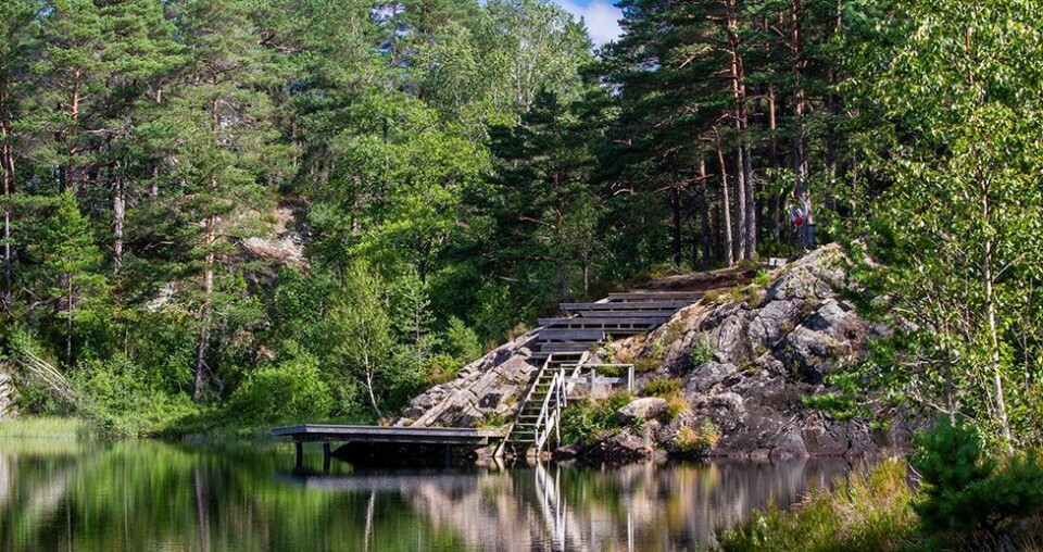Byggenummer 17, Gratjønn badeplass