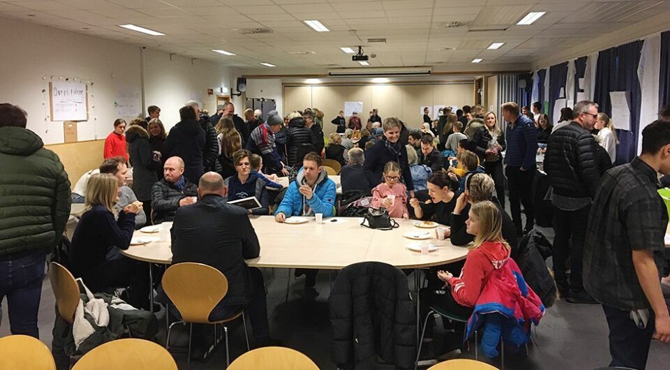 Kreative elever ved 9. trinn i Lindebøskauen: Solgte blant annet kortreiste egg fra Berge på Flekkerøy